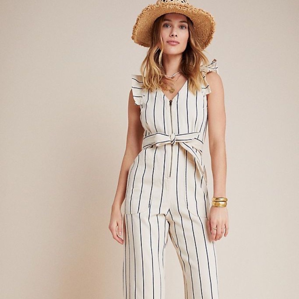 NWT! Anthropologie Hedda Jumpsuit BRAND NEW size 6 - Picture 2 of 9